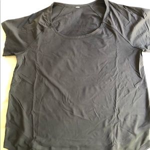Lululemon athletic t-shirt with mesh hem